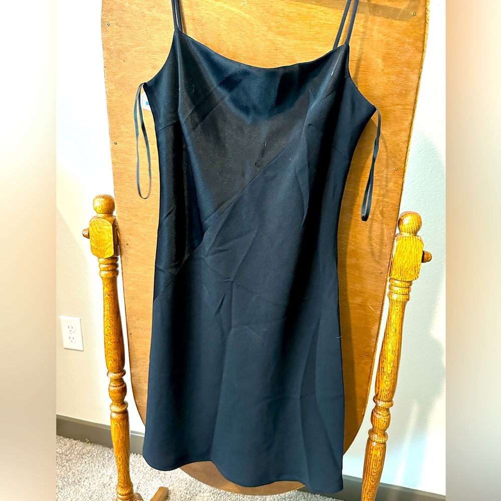 Vintage Georgiou Studio black dress. size 4